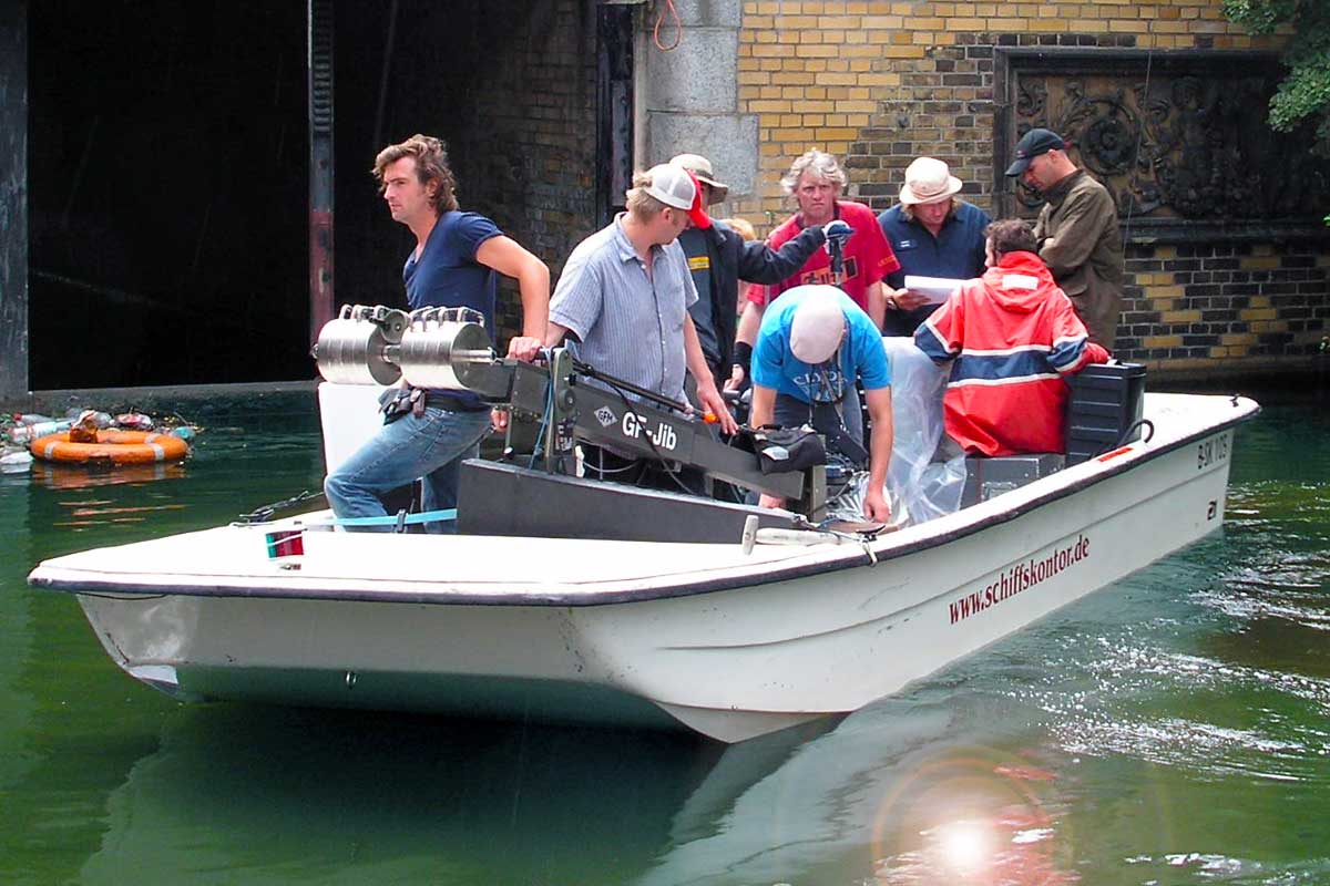 Arbeitsboote für Filmdrehs und Special Events auf dem Wasser
